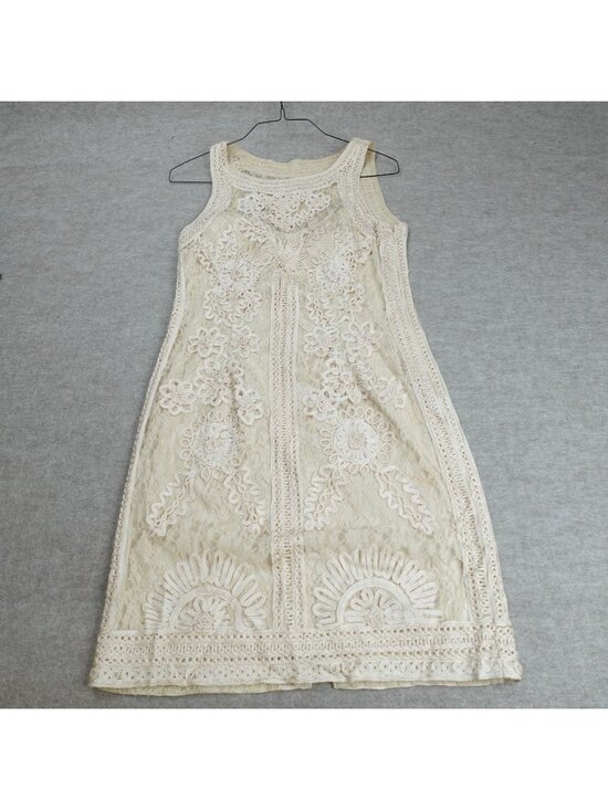 Sue Wong Dresses & Skirts - Sue Wong Women's Dress 12 Ivory Cream Lace Nocturne Sheath Cocktail Wedding